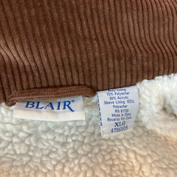 Blair Corduroy Jacket Coat with Sherpa Lining - Picture 4 of 7